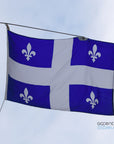 Drapeau du Québec avec œillet 36"x54" - 200 deniers (41017)