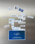 Aimants à frigo « Nos mots » (31011)