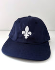 Casquette bleu marine - Lys brodé (58008)