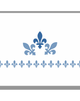 Nappes en tissu FOND BLANC (71020)