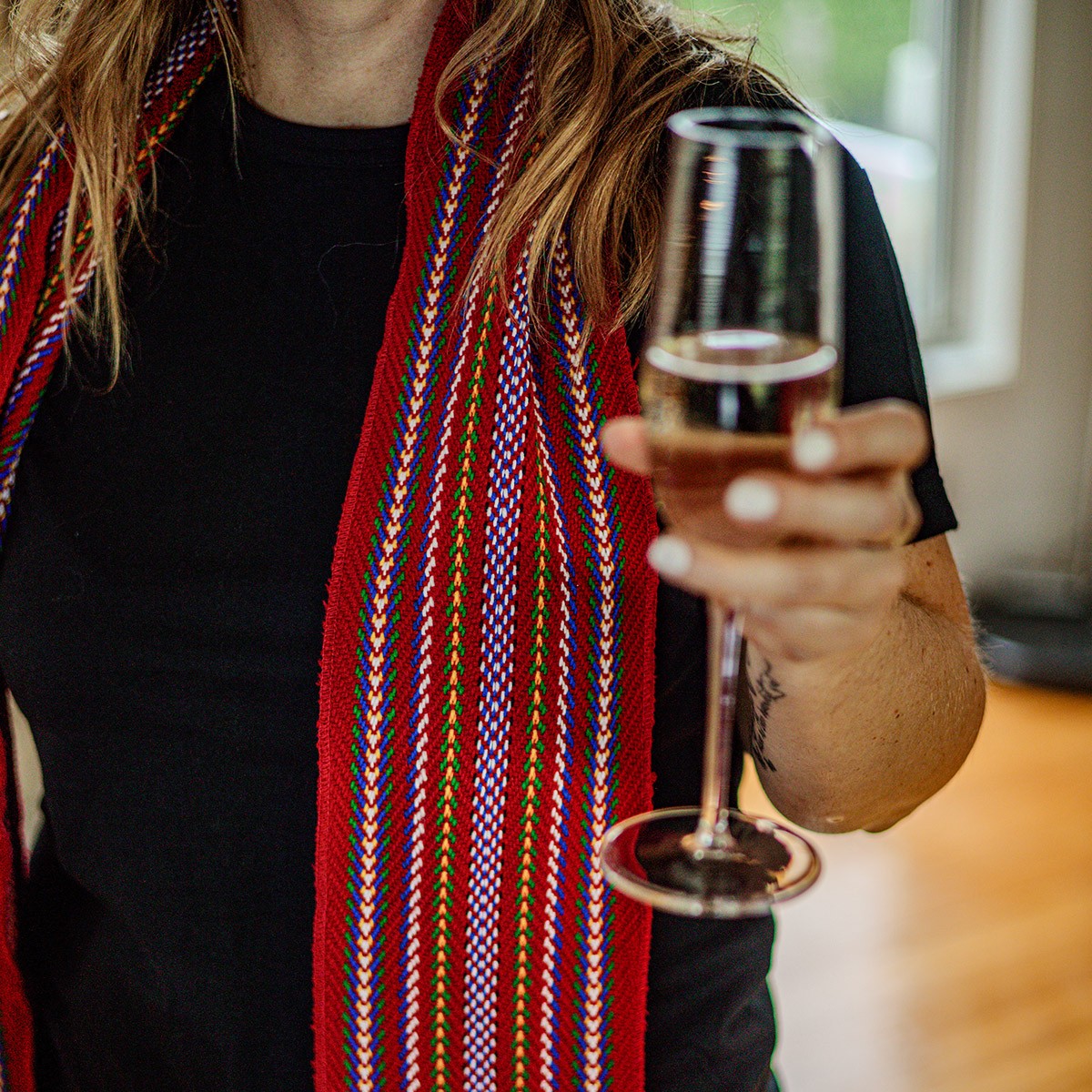 Ceinture fléchée rouge