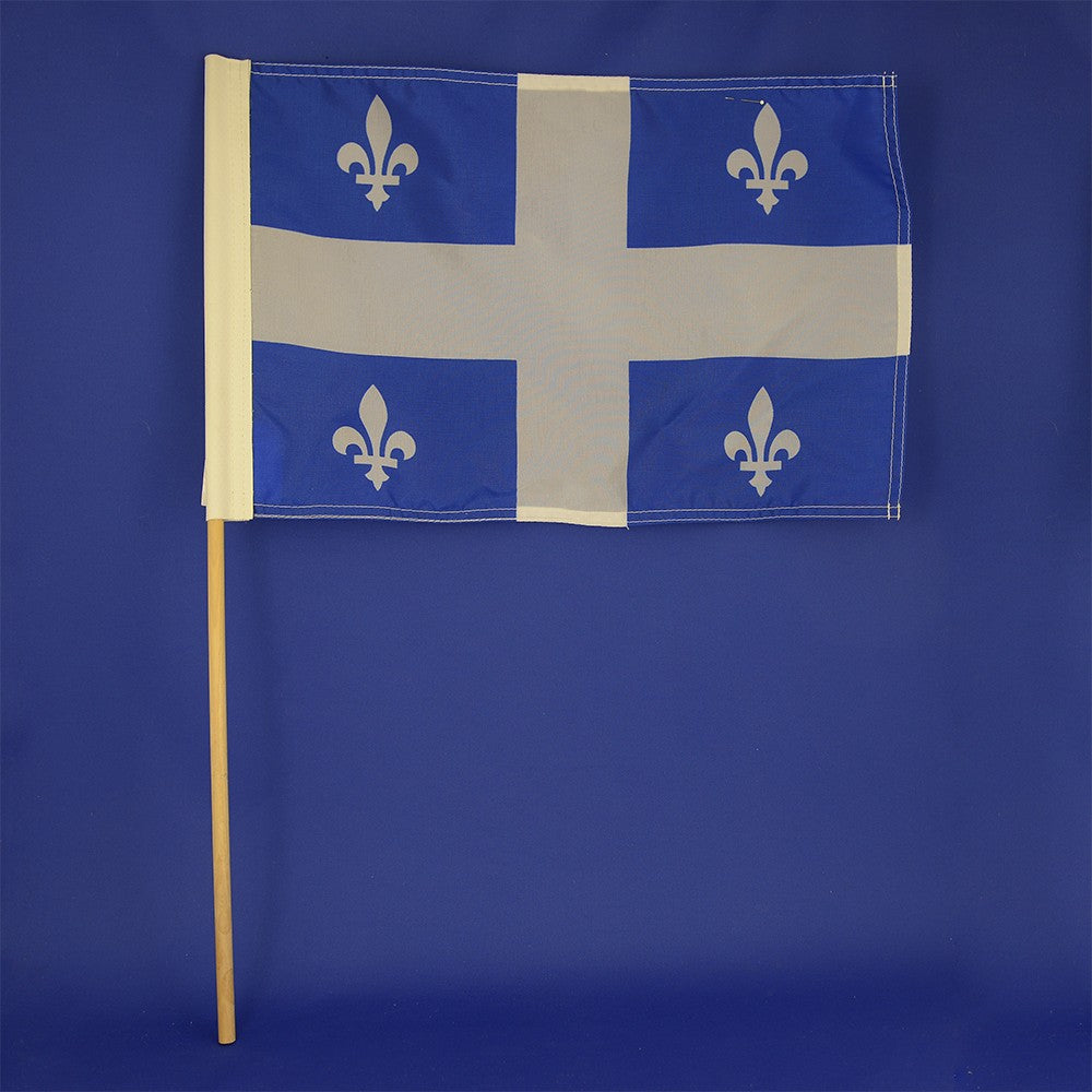 Drapeau 30x45cm sur tige de bois-41033
