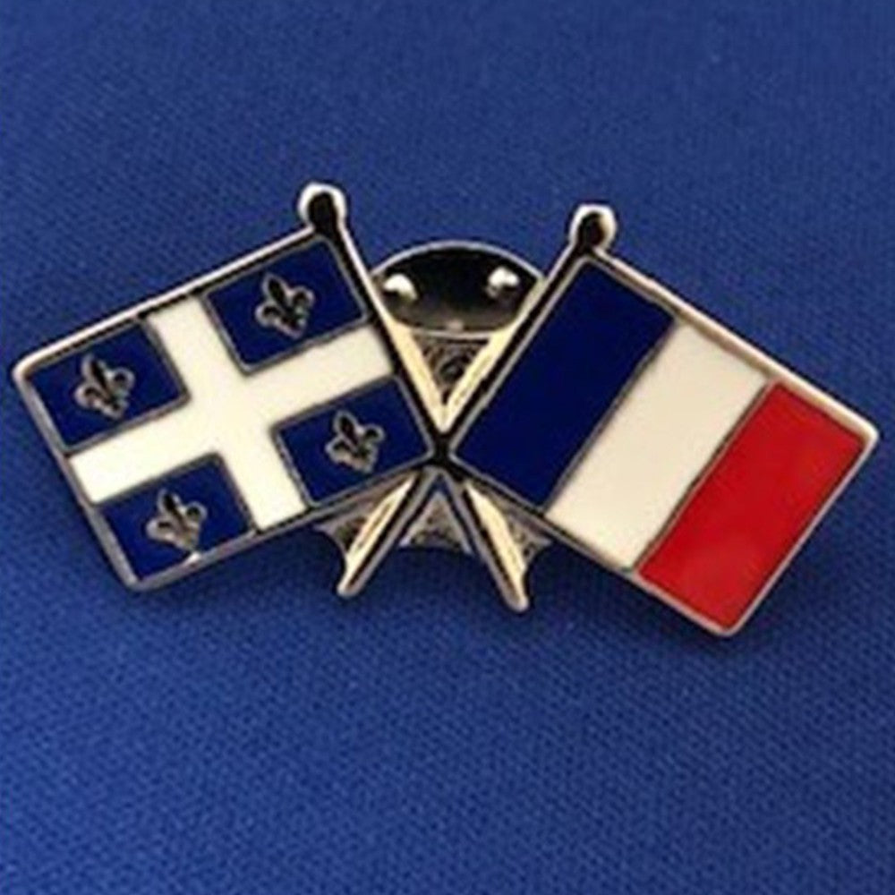 Épinglette Québec/France (12)
