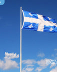 Drapeau du Québec 48"x72" - 210 deniers (41025)