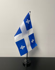 Mini drapeaux Québec Nylon 70D 6'' x 10'' - 41018