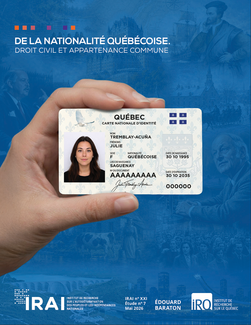 De la nationalité québécoise : Droit civil et appartenance commune – Édouard Baraton
